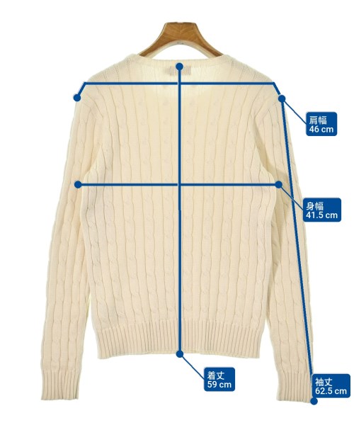 Polo Ralph Lauren（ポロラルフローレン）ニット・セーター 白 サイズ:M レディース/2200645286045