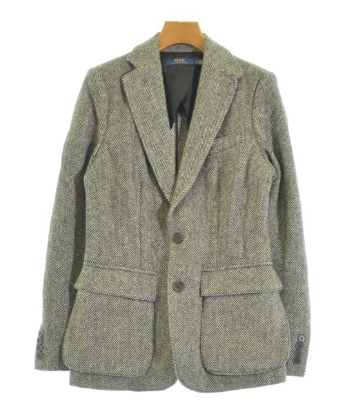 Polo Ralph Lauren(ポロラルフローレン)テーラードジャケット グレー サイズ:2(M位)/2200641343032