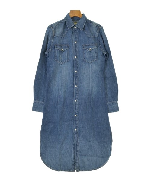 Polo Ralph Lauren(ポロラルフローレン)シャツワンピース 青 サイズ:S/2200641343087