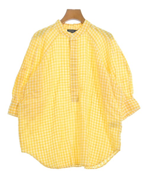Polo Ralph Lauren(ポロラルフローレン)ブラウス 黄 サイズ:14(L位)/2200644095044