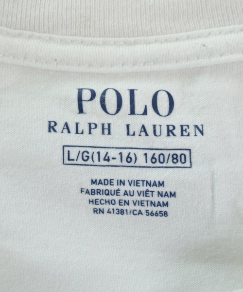 Polo Ralph Lauren（ポロラルフローレン）Tシャツ・カットソー 白 サイズ:160(15T-16T) キッズ/2200651359184
