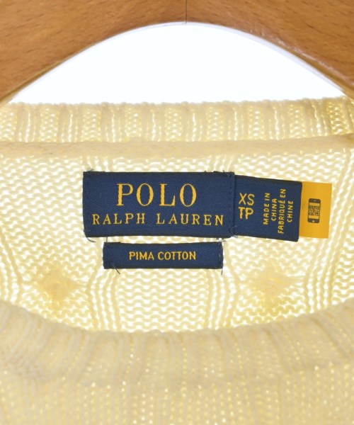 Polo Ralph Lauren（ポロラルフローレン）ニット・セーター ベージュ サイズ:XS レディース/2200652072037