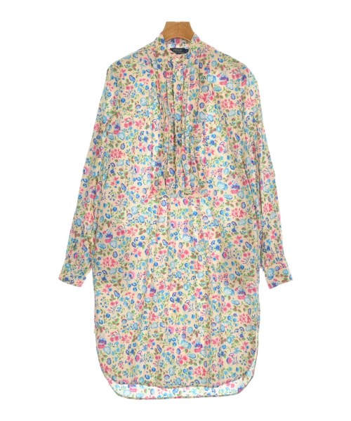 Polo Ralph Lauren(ポロラルフローレン)シャツワンピース ベージュ サイズ:0(XS位)/2200653125022