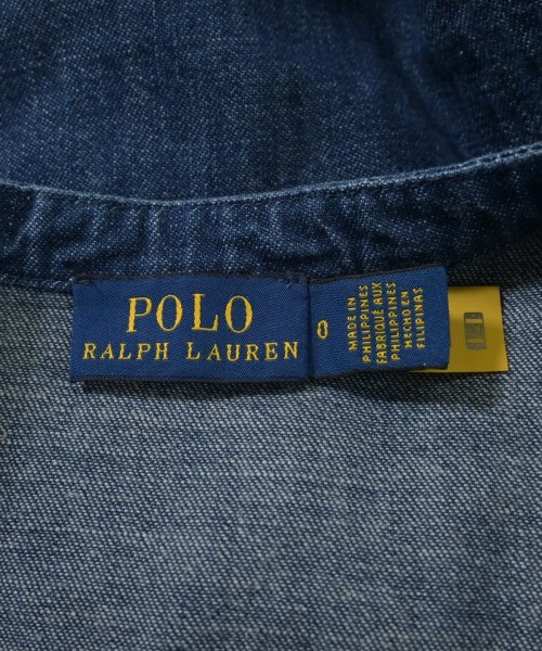 Polo Ralph Lauren（ポロラルフローレン）シャツワンピース 青 サイズ:0(XS位) レディース/2200699312028