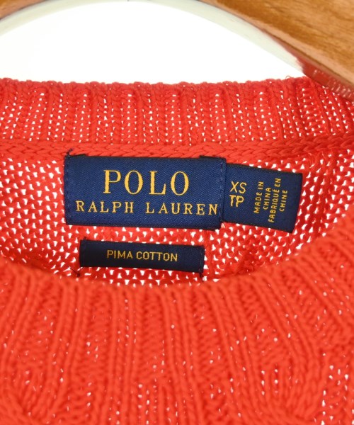 Polo Ralph Lauren（ポロラルフローレン）ニット・セーター 赤 サイズ:XS レディース/2200699319102