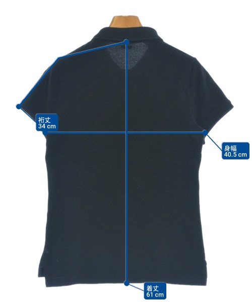 Polo Ralph Lauren（ポロラルフローレン）ポロシャツ 黒 サイズ:M レディース/2200702196041