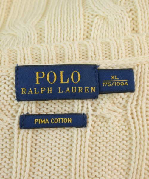 Polo Ralph Lauren（ポロラルフローレン）ニット・セーター 白 サイズ:XL レディース/2200702824050