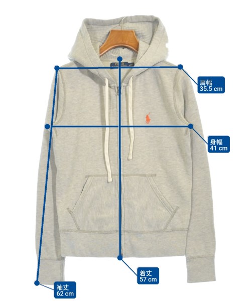 Polo Ralph Lauren（ポロラルフローレン）パーカー グレー サイズ:S レディース/2200706151022