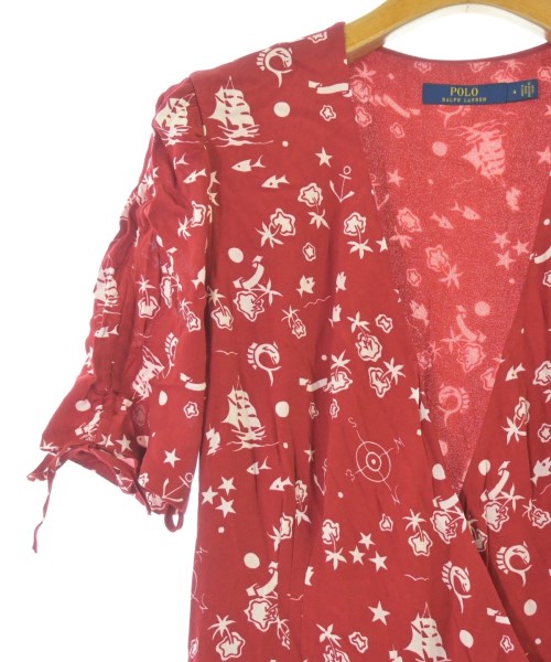 Polo Ralph Lauren（ポロラルフローレン）ワンピース 赤 サイズ:4(M位) レディース/2200703555335