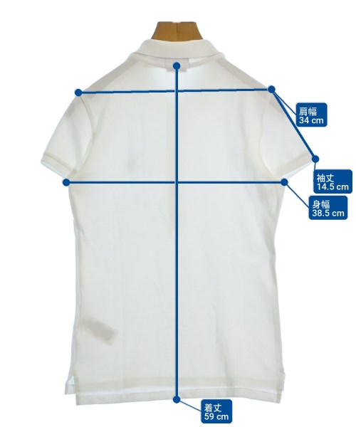 Polo Ralph Lauren（ポロラルフローレン）ポロシャツ 白 サイズ:XS レディース/2200705832045