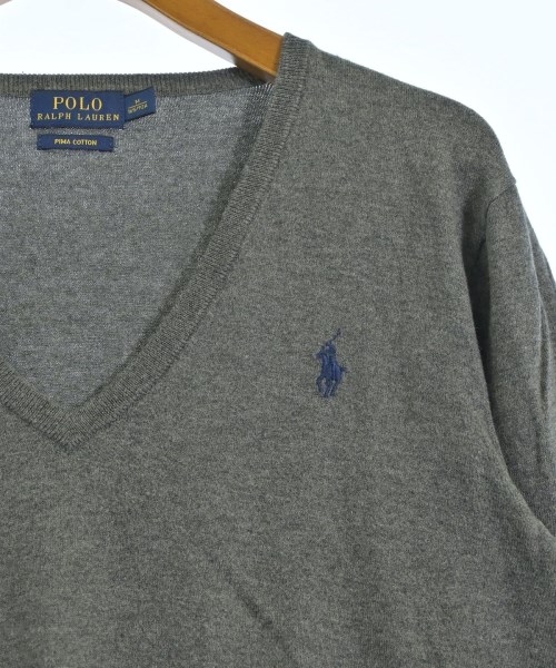 Polo Ralph Lauren（ポロラルフローレン）ニット・セーター グレー サイズ:M レディース/2200704509054