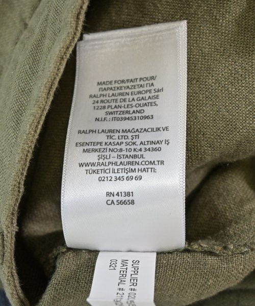Polo Ralph Lauren（ポロラルフローレン）その他 カーキ サイズ:4(XL位) レディース/2200706760057