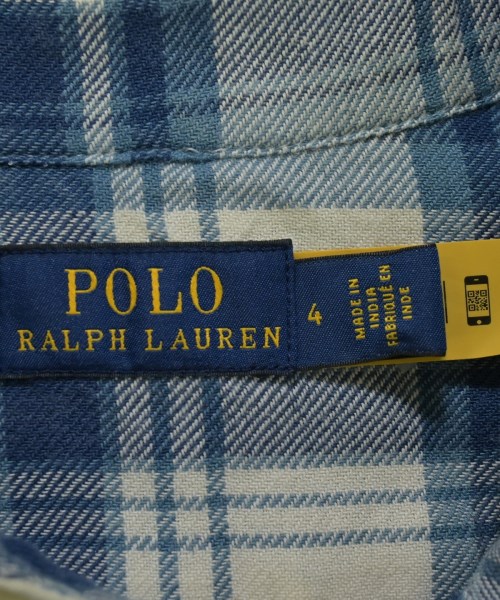 Polo Ralph Lauren（ポロラルフローレン）シャツワンピース 青 サイズ:4(XL位) レディース/2200706760088