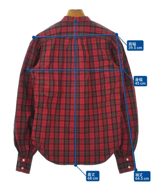 Polo Ralph Lauren（ポロラルフローレン）ブラウス 赤 サイズ:2(M位) レディース/2200709453031