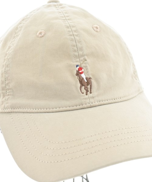 Polo Ralph Lauren（ポロラルフローレン）キャップ ベージュ サイズ:- レディース/2200665277047