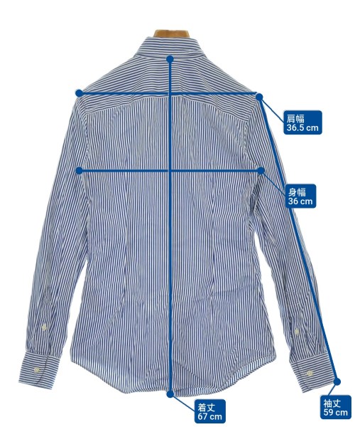 Polo Ralph Lauren（ポロラルフローレン）カジュアルシャツ 青 サイズ:0(XS位) レディース/2200663904075