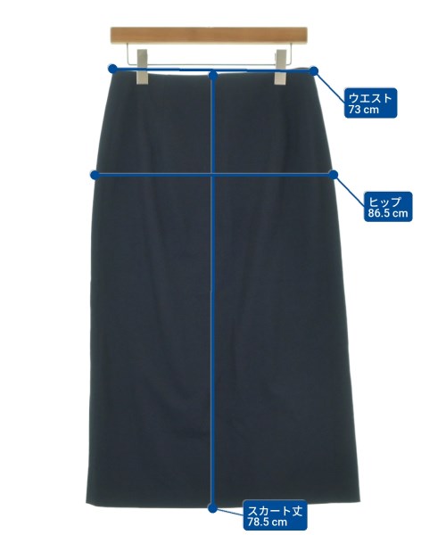 Polo Ralph Lauren（ポロラルフローレン）ロング・マキシ丈スカート 紺 サイズ:6(M位) レディース/2200665672026