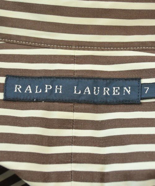 Polo Ralph Lauren（ポロラルフローレン）ドレスシャツ 茶 サイズ:7(S位) レディース/2200669573077