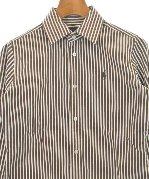 Polo Ralph Lauren（ポロラルフローレン）ドレスシャツ 茶 サイズ:7(S位) レディース/2200669573077