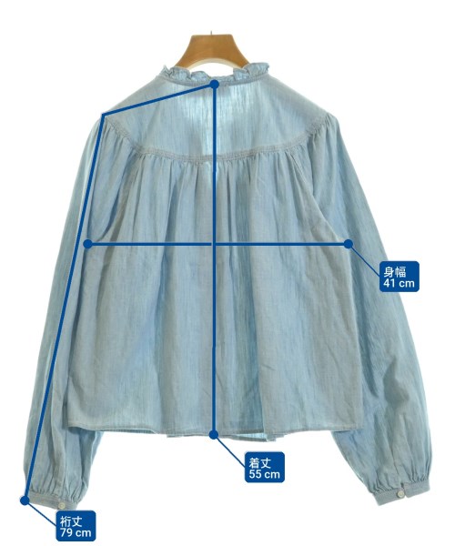 Polo Ralph Lauren（ポロラルフローレン）ブラウス 青 サイズ:0(XS位) レディース/2200670473045