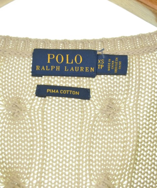 Polo Ralph Lauren（ポロラルフローレン）ニット・セーター ベージュ サイズ:XS レディース/2200666466013
