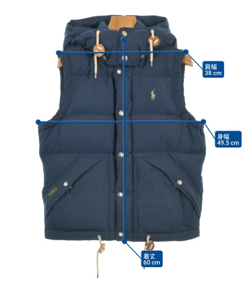 Polo Ralph Lauren（ポロラルフローレン）ダウンジャケット/ダウンベスト 紺 サイズ:S レディース/2200667608016