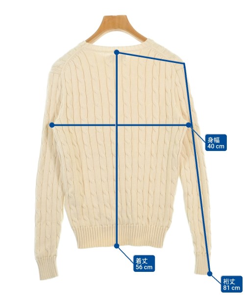 Polo Ralph Lauren（ポロラルフローレン）ニット・セーター ベージュ サイズ:S レディース/2200668445085