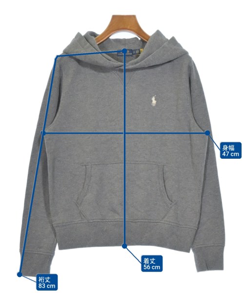 Polo Ralph Lauren（ポロラルフローレン）パーカー グレー サイズ:S レディース/2200668445092