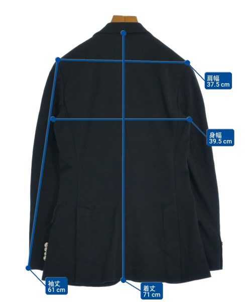 Polo Ralph Lauren（ポロラルフローレン）ジャケット 黒 サイズ:4(XL位) レディース/2200723940012