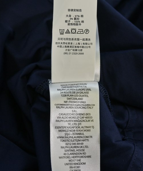 Polo Ralph Lauren（ポロラルフローレン）ワンピース 紺 サイズ:L レディース/2200725097011