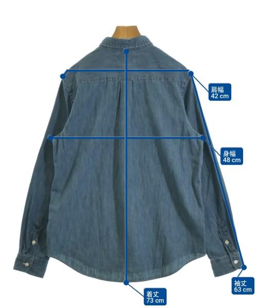 Polo Ralph Lauren（ポロラルフローレン）カジュアルシャツ 青 サイズ:XL レディース/2200730984023
