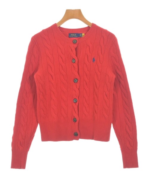Polo Ralph Lauren（ポロラルフローレン）カーディガン 赤 サイズ:S レディース/2200729538039
