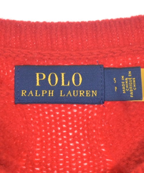 Polo Ralph Lauren（ポロラルフローレン）カーディガン 赤 サイズ:S レディース/2200729538039