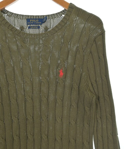 Polo Ralph Lauren（ポロラルフローレン）ニット・セーター カーキ サイズ:S レディース/2200726391033