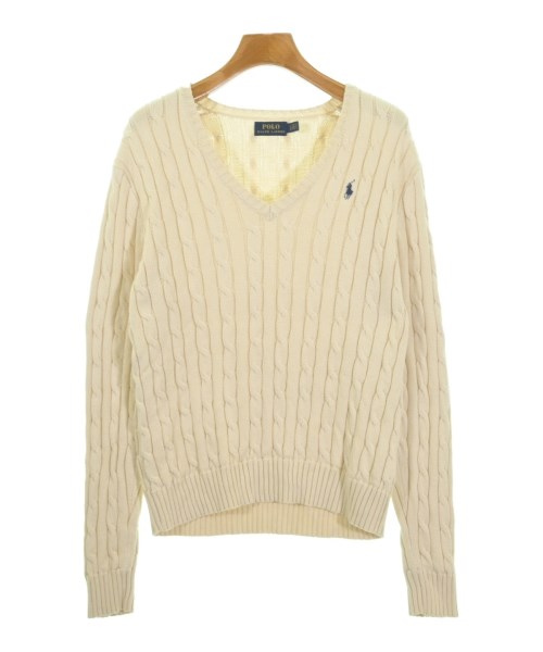 Polo Ralph Lauren（ポロラルフローレン）ニット・セーター 白 サイズ:L レディース/2200734450104