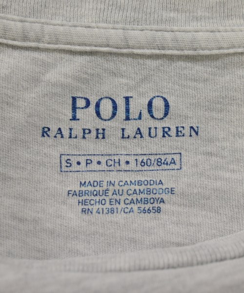 Polo Ralph Lauren（ポロラルフローレン）Tシャツ・カットソー グレー サイズ:S レディース/2200718392062