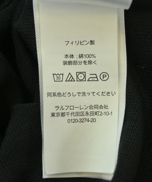 Polo Ralph Lauren（ポロラルフローレン）Tシャツ・カットソー 黒 サイズ:M レディース/2200716627272