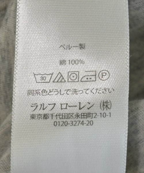Polo Ralph Lauren（ポロラルフローレン）Tシャツ・カットソー グレー サイズ:S レディース/2200722111031