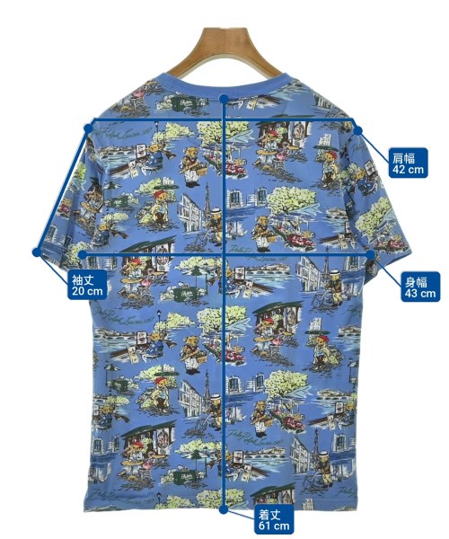 Polo Ralph Lauren（ポロラルフローレン）Tシャツ・カットソー 青 サイズ:L レディース/2200722274071