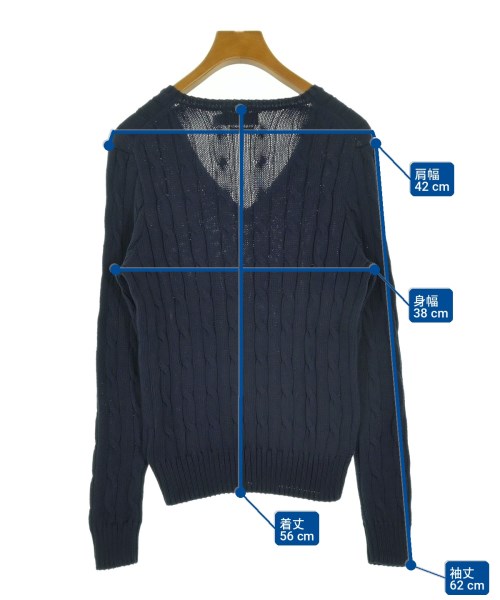 Polo Ralph Lauren（ポロラルフローレン）ニット・セーター 紺 サイズ:M レディース/2200722555057