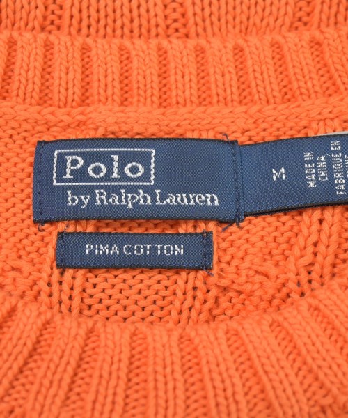 Polo Ralph Lauren（ポロラルフローレン）ニット・セーター オレンジ サイズ:M レディース/2200721478043