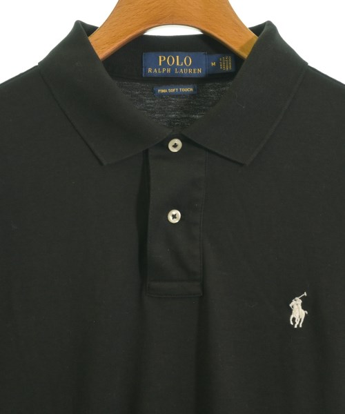 Polo Ralph Lauren（ポロラルフローレン）ポロシャツ 黒 サイズ:M レディース/2200722052143