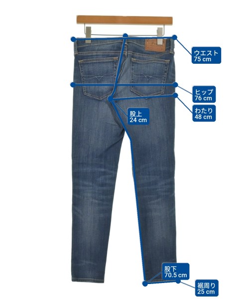 Polo Ralph Lauren（ポロラルフローレン）デニムパンツ 紺 サイズ:27(M位) レディース/2200728777057