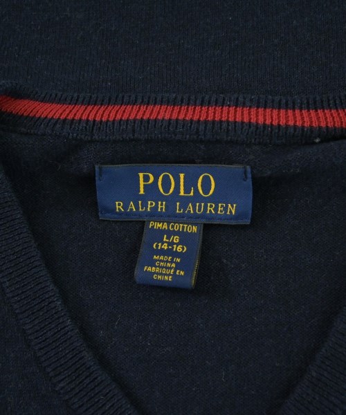Polo Ralph Lauren（ポロラルフローレン）ニット 紺 サイズ:160(15T-16T) キッズ/2200682326148