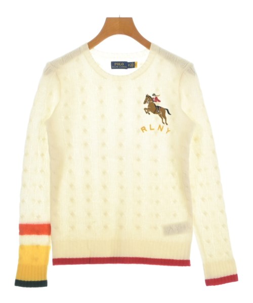 Polo Ralph Lauren(ポロラルフローレン)ニット・セーター 白 サイズ:XS/2200682674102