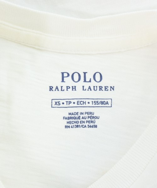 Polo Ralph Lauren（ポロラルフローレン）Tシャツ・カットソー 白 サイズ:XS レディース/2200683142013