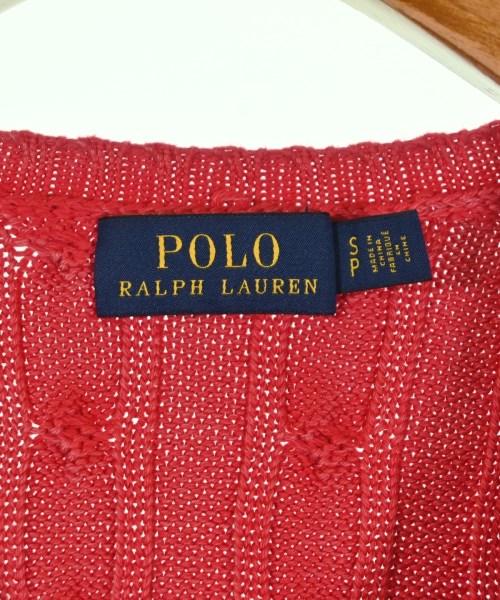 Polo Ralph Lauren（ポロラルフローレン）ニット・セーター 赤 サイズ:S レディース/2200683610086