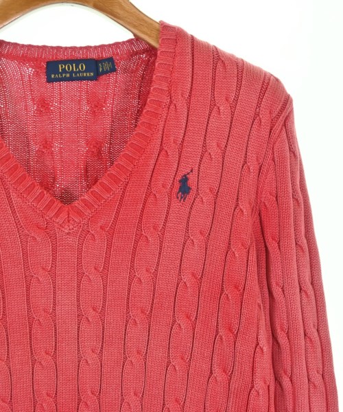 Polo Ralph Lauren（ポロラルフローレン）ニット・セーター 赤 サイズ:S レディース/2200683610086