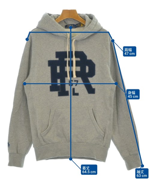 Polo Ralph Lauren（ポロラルフローレン）パーカー グレー サイズ:XS レディース/2200683618044