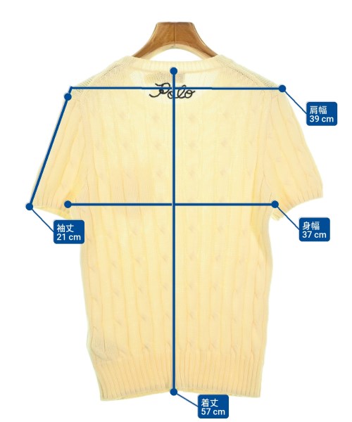 Polo Ralph Lauren（ポロラルフローレン）ニット・セーター 黄 サイズ:S レディース/2200678909027